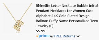 initial necklace