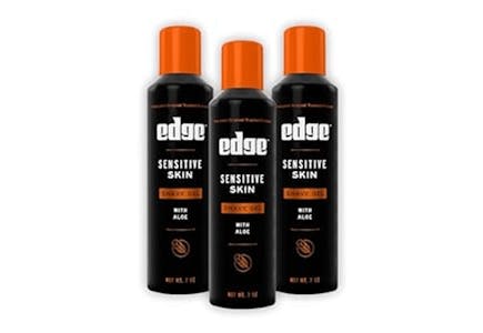 Edge Shaving Gel 3-Pack