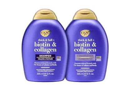 OGX Shampoo and Conditioner Set