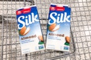 publix silk almondmilk in cart