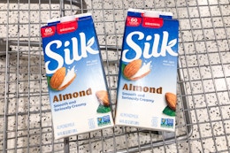 publix silk almondmilk in cart