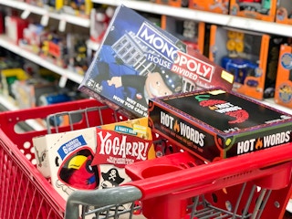 board games in cart