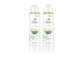 Dove Ultimate Dry Spray 2-Pack
