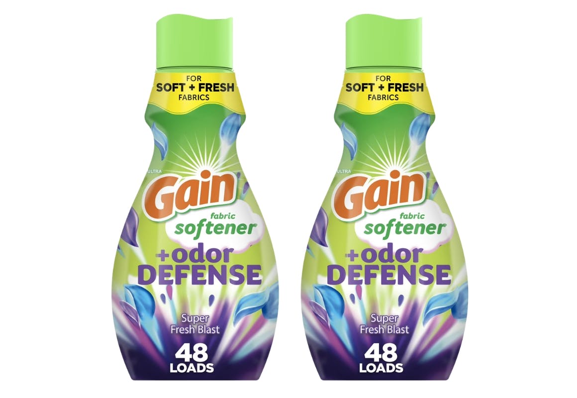 2 Gain Liquid Fabric Softeners