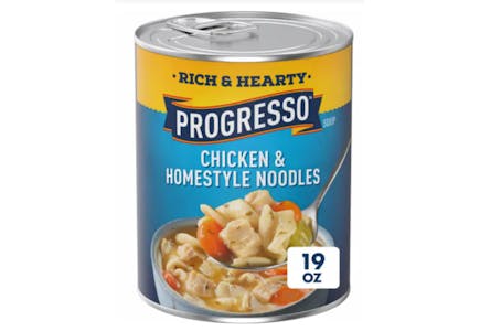 8 Progresso Soup Cans