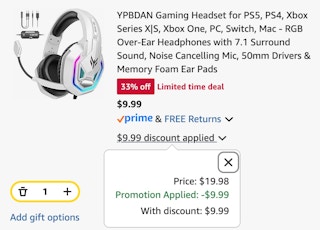 gaming headset