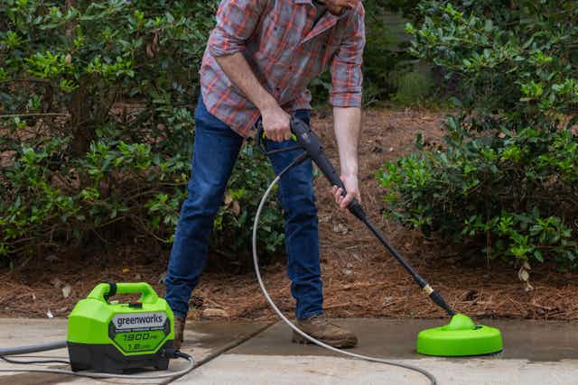 Greenworks Deals at Best Buy: Pressure Washers, as Low as $130 (Reg. $220) card image