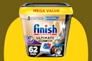 Finish 62-Count Dishwasher Pods