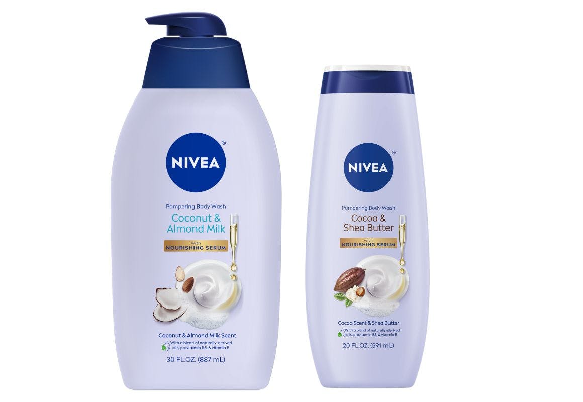 2 NIVEA Body Washes
