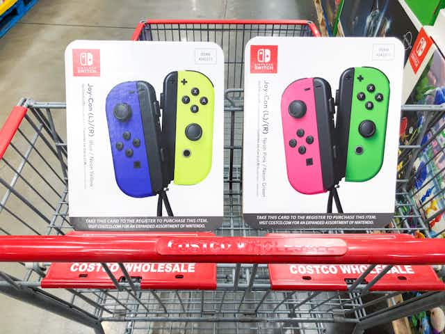 Nintendo Switch Joy-Con, Just $64.99 at Costco card image