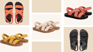 until gone LUKEES by MUK LUKS® Women's Sand Games Sandals stock image collage 2 2022