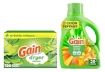 2 Gain Laundry Items
