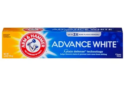 2 Arm & Hammer Toothpastes