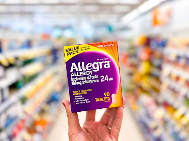 Allegra Allergy Relief, Only $12.99 at Walgreens (Reg. $55) card image
