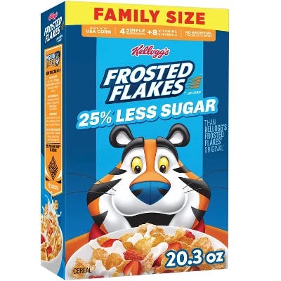 2 Kellogg's Family Size Cereals