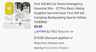 Amazon First Aid Kit 2026 2