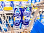 2 Dawn Powersuds in Walmart shopping cart