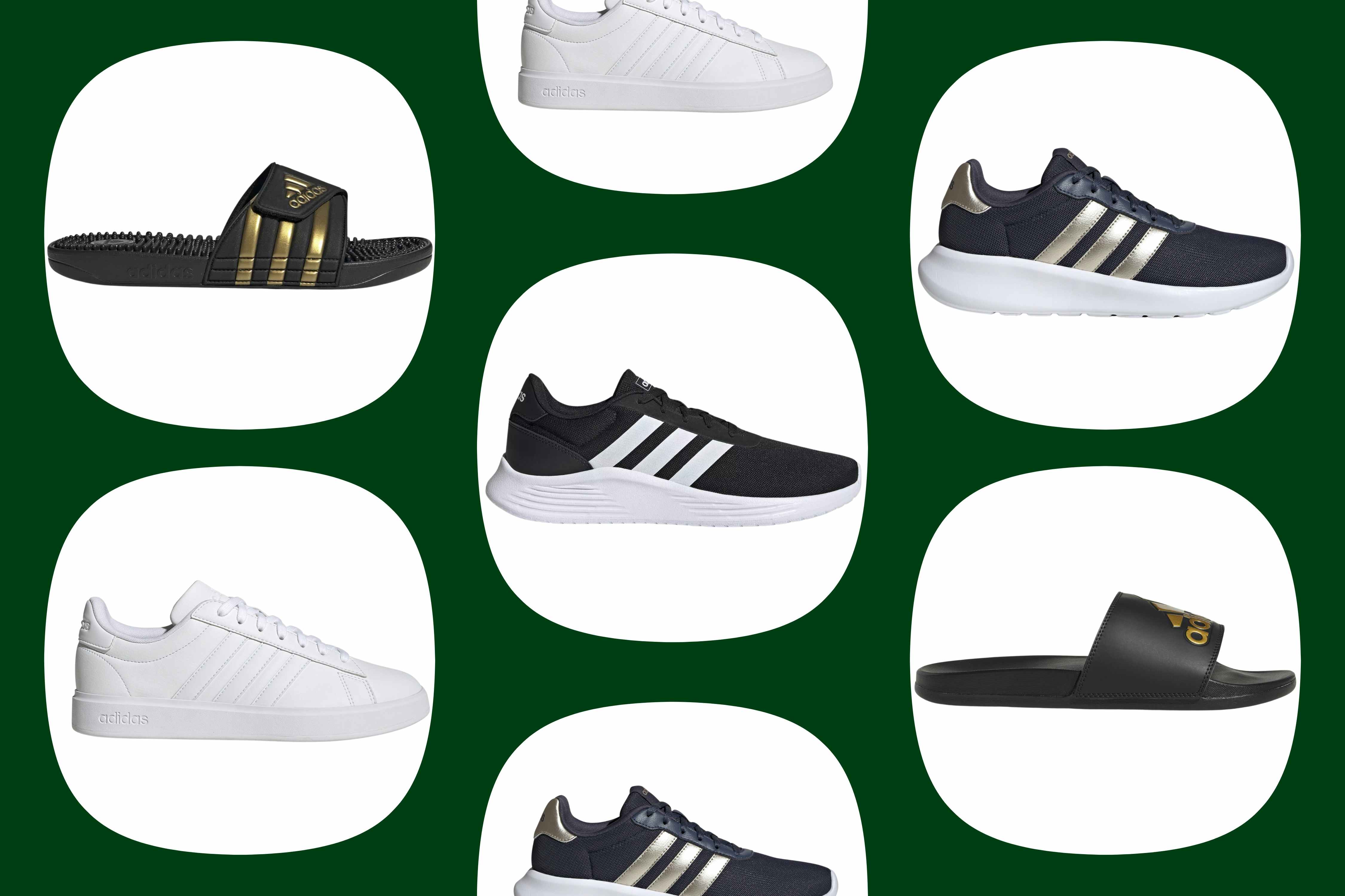 Huge Adidas at eBay: $17 Men's Slides, $21 Women's Sneakers, and More