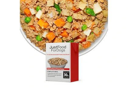 JustFoodForDogs Dog Food 6-Pack