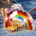 Christmas Train Inflatable