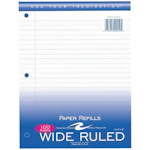 Wide Ruled Filler Paper