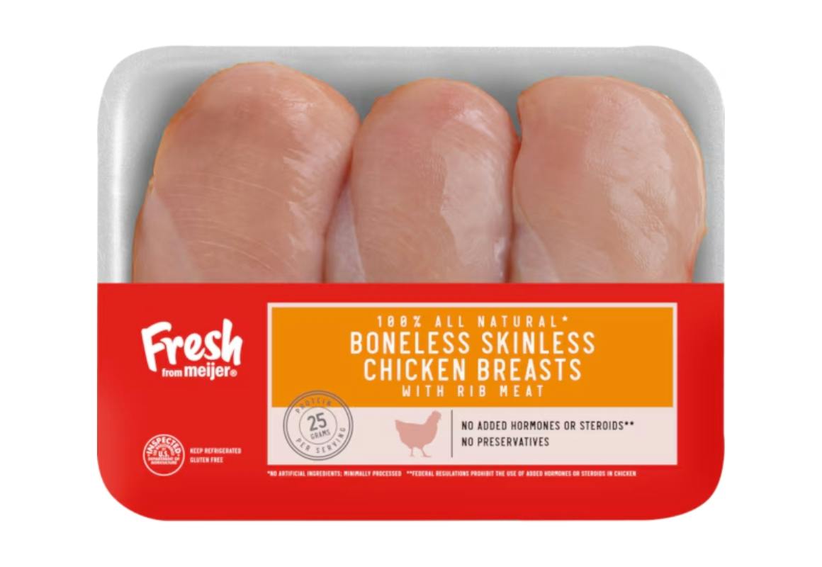 2 Meijer Chicken Breasts, per lb