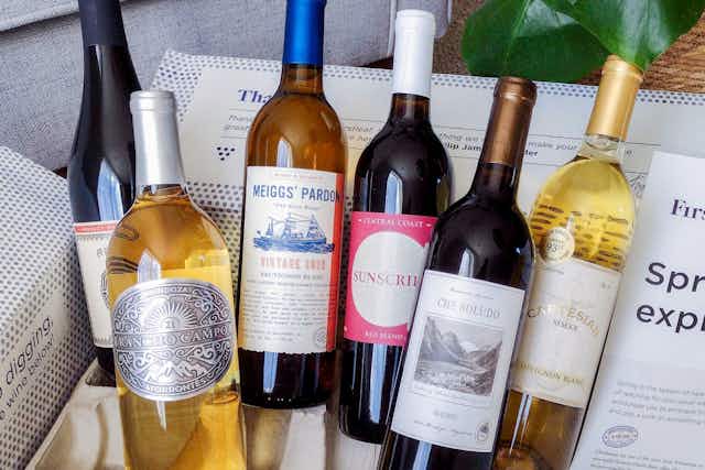 Get 6 Bottles of Wine for $29.95 Shipped ($4.99 Each) card image