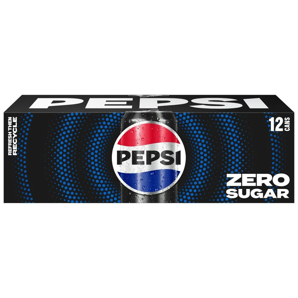 Pepsi Zero Sugar Soda 12-Pack