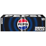 Pepsi Zero Sugar Soda 12-Pack