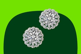 B0FBRCLPNY Stud Earrings Moissanite Sunflower