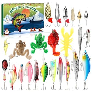 Fishing Lure Advent Calendar