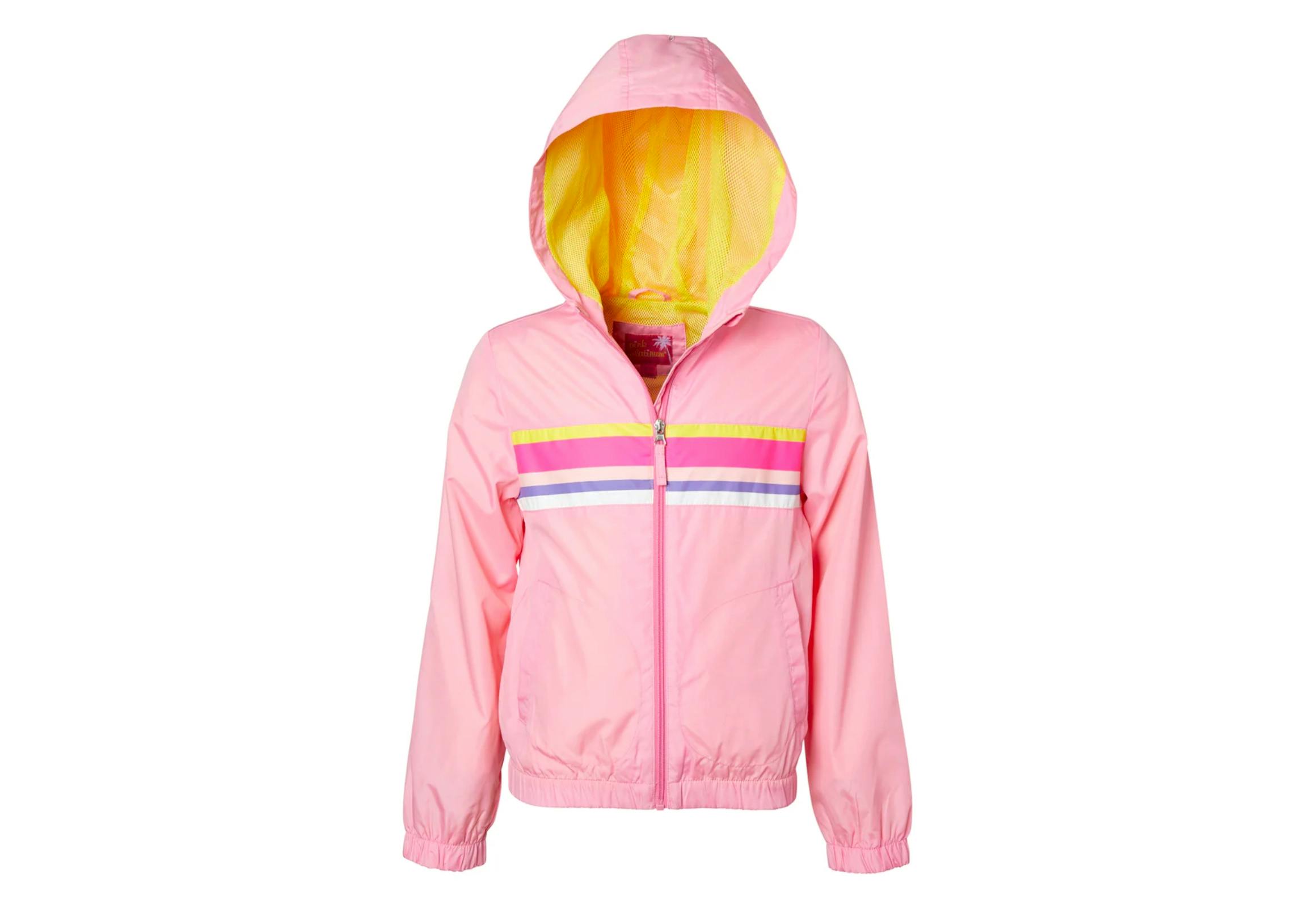 Kids' Pink Windbreaker