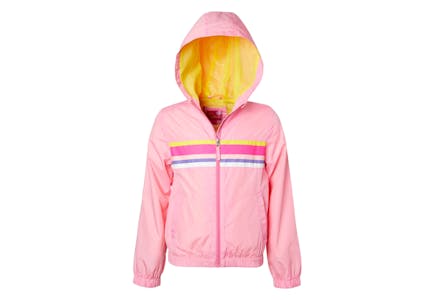 Kids' Pink Windbreaker