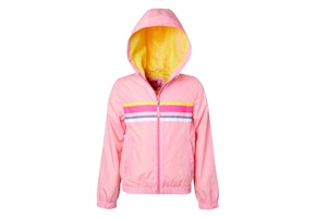 Kids' Pink Windbreaker