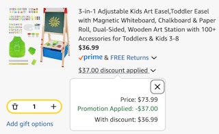 easel cart