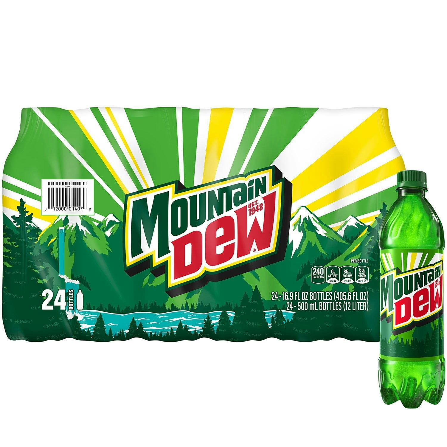 Mountain Dew Soda 24-Pack