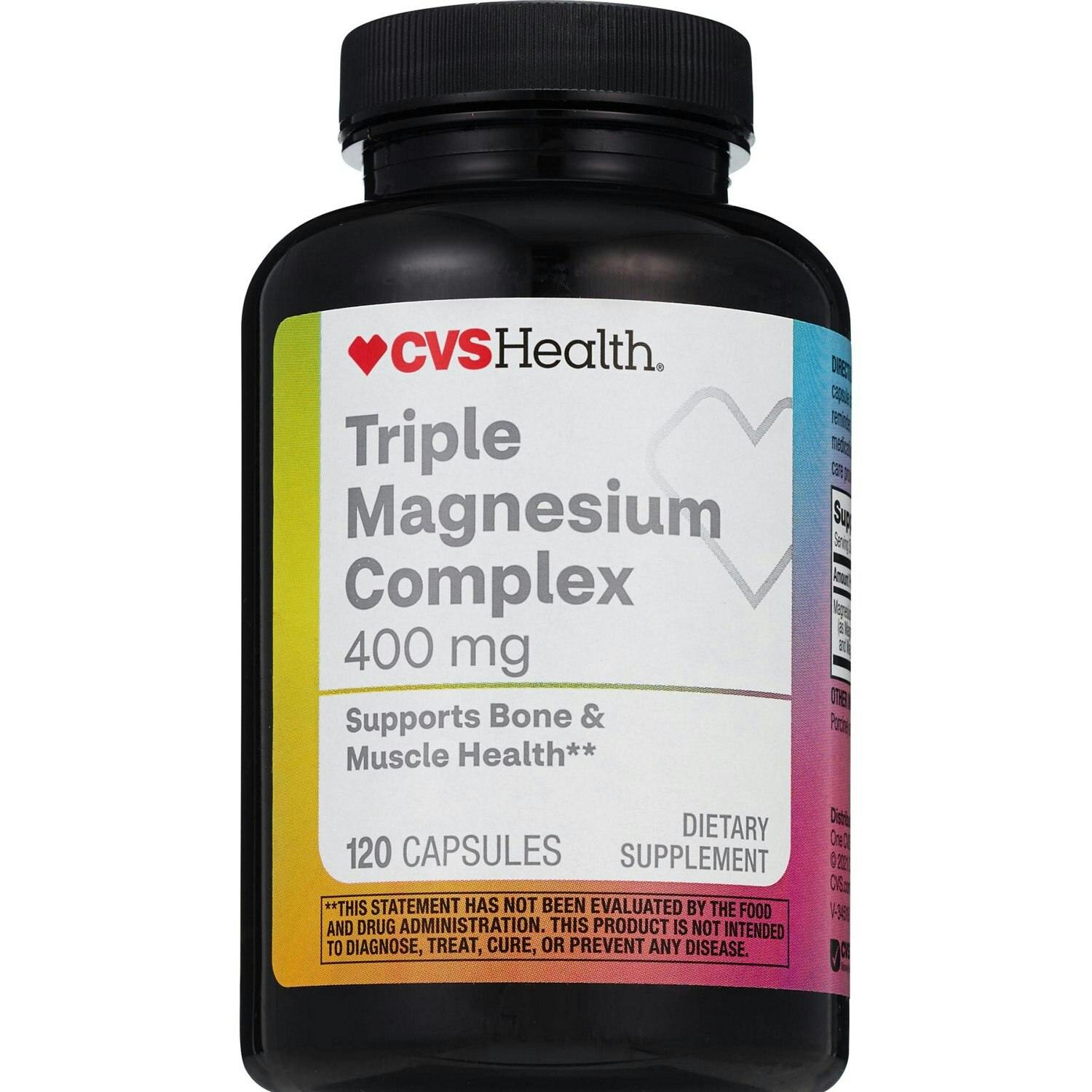 2 CVS Triple Magnesium Complex Bottles