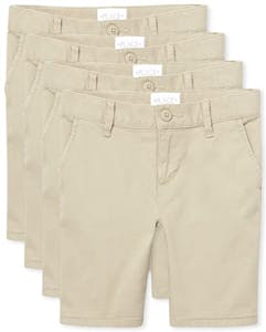 The Children's Place Girls Chino Shorts 4-Pack