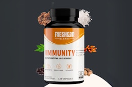 bottle of supplements
