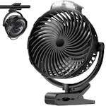 Rechargeable Clip-on Fan