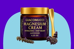 Magnesium cream B0FGJY19VC night sleep relief lavender relax