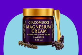Magnesium cream B0FGJY19VC night sleep relief lavender relax