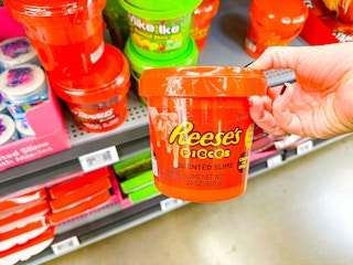 reeses pieces scneted slime walmart valenines day dollar spot