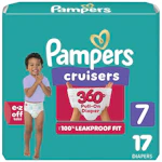 2 Pampers Cruisers 360 Diapers