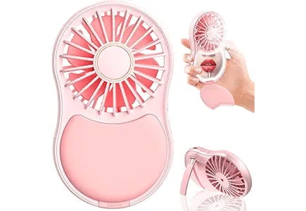 Portable Handheld Skincare Fan 