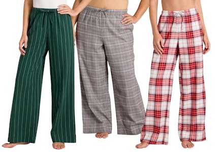 Auden Women's Flannel Pajama Pants