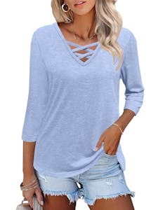 Women's V-neck Top