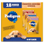 Pedigree Wet Dog Food 18-Pack