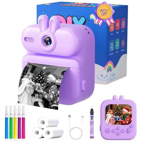 Instant Print Camera for Kids