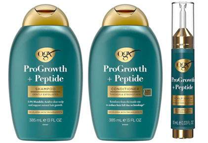 3 OGX Hair Products